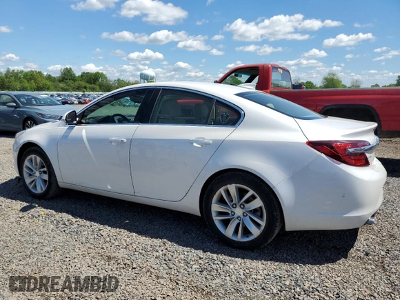 2017 Buick Regal with VIN 2G4GM5EX1H9116035, listed as a Copart auction lot 56121315 with 46,008 mi miles and Salvage title. Bid and sale history available at DreamBid. Image 2.