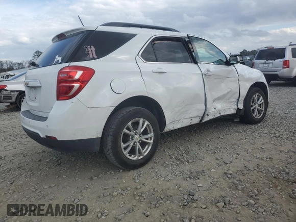 2017 Chevrolet Equinox LT with VIN 2GNALCEK1H6208440, listed as a Copart auction lot 47643045 with 96,842 mi miles and Salvage Title. Bid and sale history available at carsss.com. Image 3.