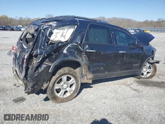 2008 GMC Acadia SLE1 with VIN 1GKEV13728J290905, listed as a Copart auction lot 50615075 with Not Provided miles and Salvage Title. Bid and sale history available at carsss.com. Image 3.