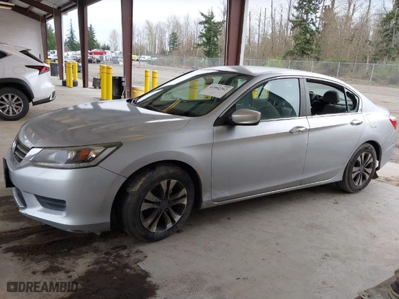 2013 Honda Accord Sdn LX with VIN 1HGCR2F32DA124787, listed as a IAAI auction lot 41902262 with 122,803 mi miles. Bid and sale history available at carsss.com. Image 13.