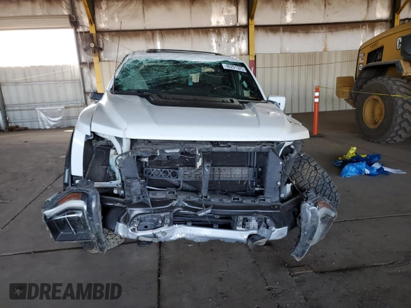 2021 Ford F-150 Raptor with VIN 1FTFW1RG9MFC63847, listed as a Copart auction lot 46291325 with 53,064 mi miles and Salvage Title. Bid and sale history available at carsss.com. Image 5.