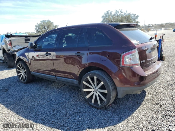 2009 Ford Edge SE with VIN 2FMDK36C29BA83663, listed as a Copart auction lot 46481265 with 175,769 mi miles and Salvage Title. Bid and sale history available at carsss.com. Image 2.