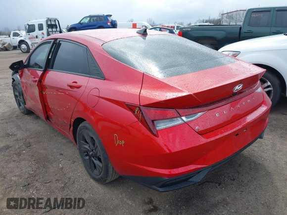 2023 Hyundai Elantra SEL with VIN 5NPLM4AG3PH089225, listed as a IAAI auction lot 41972565 with 28,667 mi miles and . Bid and sale history available at DreamBid. Image 3.