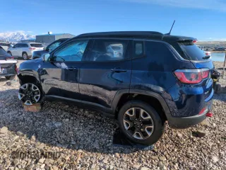 2018 Jeep Compass Trailhawk with VIN 3C4NJDDB4JT210479, listed as a Copart auction lot 50244035 with 11,111 mi miles and Salvage Title. Bid and sale history available at carsss.com. Image 2.