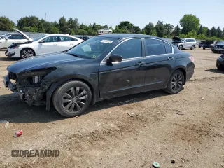 2012 Honda Accord EX with VIN 1HGCP2F72CA094651, listed as a Copart auction lot 61545225 with 162,125 mi miles and Salvage title. Bid and sale history available at DreamBid. Image 1.