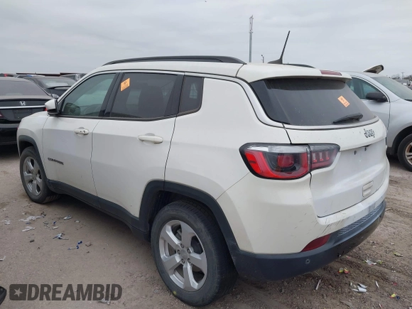 2019 Jeep Compass Latitude z VIN 3C4NJCBBXKT802046, wystawiony jako IAAI lot #41359411 z przebiegiem 82 747 mil mil oraz . Historia ofert i sprzedaży dostępna na DreamBid. Obrazek 15.