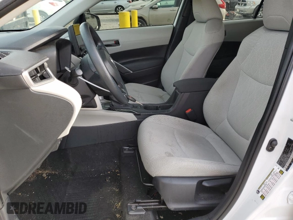 2023 Toyota Corolla Cross L with VIN 7MUAAABG1PV045317, listed as a Copart auction lot 55485385 with 30,626 mi miles and Non repairable. Bid and sale history available at DreamBid. Image 7.