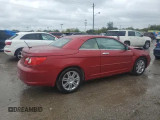 2008 Chrysler Sebring Limited with VIN 1C3LC65M28N267517, listed as a Copart auction lot 73114414 with 115,187 mi miles and Clean Title. Bid and sale history available at carsss.com. Image 3.