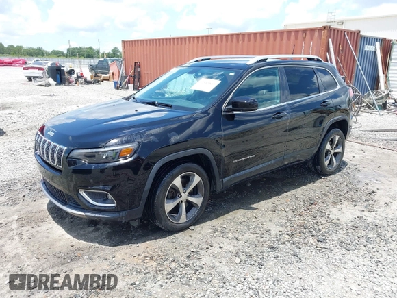2019 Jeep Cherokee Limited with VIN 1C4PJLDB1KD266115, listed as a IAAI auction lot 42543563 with 85,513 mi miles and . Bid and sale history available at DreamBid. Image 17.