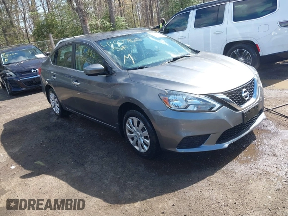 2016 Nissan Sentra SV with VIN 3N1AB7AP2GY322239, listed as a IAAI auction lot 41977820 with 67,643 mi miles and . Bid and sale history available at DreamBid. Image 1.