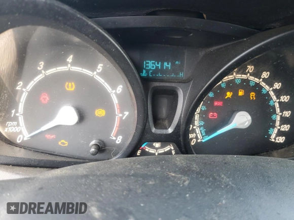 2018 Ford Fiesta S with VIN 3FADP4AJ5JM125950, listed as a Copart auction lot 61753035 with 136,414 mi miles and Salvage title. Bid and sale history available at DreamBid. Image 9.