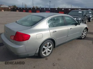 2004 Infiniti G35 w/Leather with VIN JNKCV51F44M700650, listed as a IAAI auction lot 42141678 with 113,634 mi miles. Bid and sale history available at carsss.com. Image 4.