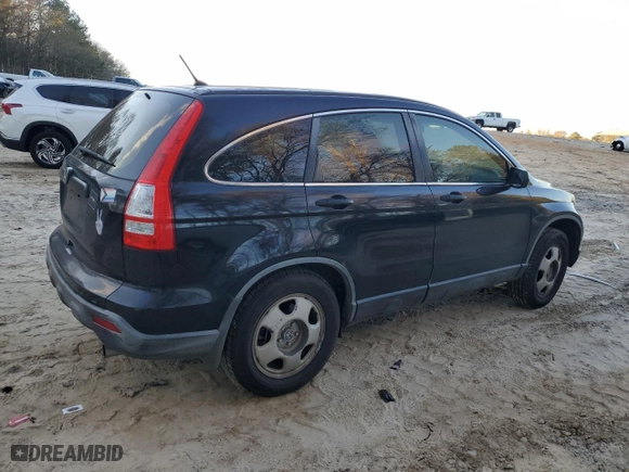 2007 Honda CR-V LX with VIN JHLRE38377C021111, listed as a Copart auction lot 46160945 with 174,746 mi miles and Salvage Title. Bid and sale history available at carsss.com. Image 3.