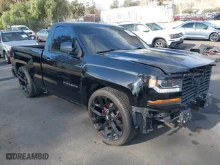 2018 Chevrolet Silverado 1500 Work Truck with VIN 1GCNCNEC3JZ223708, listed as a IAAI auction lot 41085699 with 81,567 mi miles. Bid and sale history available at carsss.com. Image 1.