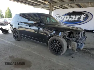 2017 Land Rover Range Rover HSE with VIN SALGS2FV8HA378931, listed as a Copart auction lot 54141495 with 77,839 mi miles and Salvage title. Bid and sale history available at DreamBid. Image 4.