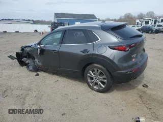 2024 Mazda CX-30 S Premium z VIN 3MVDMBDM1RM630617, wystawiony jako Copart lot #54355095 z przebiegiem 9 634 mil mil oraz Szkoda całkowita • Salvage title. Historia ofert i sprzedaży dostępna na DreamBid. Obrazek 2.
