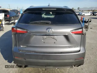 2015 Lexus NX 200t with VIN JTJYARBZXF2001005, listed as a Copart auction lot 50255945 with 97,496 mi miles and Salvage title. Bid and sale history available at DreamBid. Image 6.