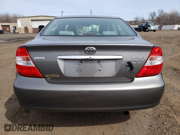 2004 Toyota Camry LE with VIN 4T1BE32K74U886385, listed as a Copart auction lot 51661485 with 175,973 mi miles and Salvage Title. Bid and sale history available at carsss.com. Image 6.