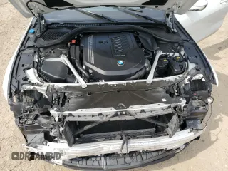 2020 BMW 8 Series 840i with VIN WBAAE2C0XLCE05217, listed as a Copart auction lot 72896824 with 0 mi miles and Salvage Title. Bid and sale history available at carsss.com. Image 11.