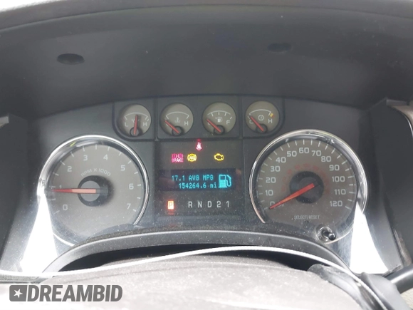 2009 Ford F-150 XL with VIN 1FTRF12W99KB75071, listed as a IAAI auction lot 41497370 with 154,264 mi miles and . Bid and sale history available at DreamBid. Image 7.