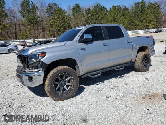 2017 Toyota Tundra Platinum z VIN 5TFAW5F11HX670840, wystawiony jako Copart lot #45972045 z przebiegiem 159 320 mil mil oraz Szkoda całkowita • Salvage title. Historia ofert i sprzedaży dostępna na DreamBid. Obrazek 1.