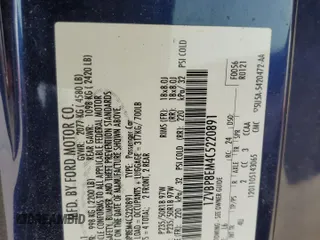2012 Ford Mustang V6 с VIN 1ZVBP8EM4C5220891, выставлен на аукционе Copart как лот 54748715 с пробегом 113 360 миль миль и Списание • Salvage title. История ставок и продаж доступна на DreamBid. Изображение 12.