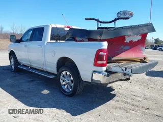 2023 Ram 2500 Laramie with VIN 3C6UR5FJ9PG530727, listed as a IAAI auction lot 41803946 with 19,992 mi miles and . Bid and sale history available at DreamBid. Image 3.