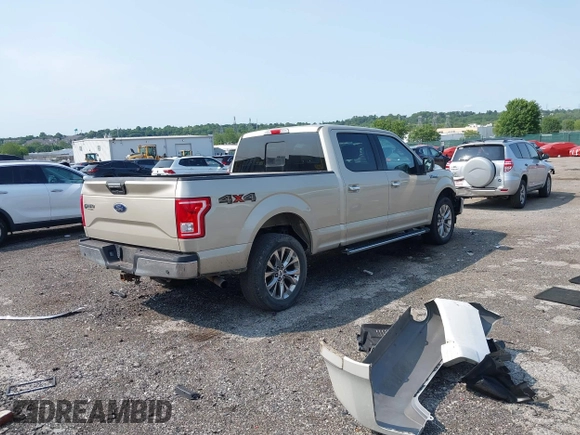 2017 Ford F-150 XL with VIN 1FTFW1EF7HFC16657, listed as a IAAI auction lot 42412661 with 170,889 mi miles and . Bid and sale history available at DreamBid. Image 4.