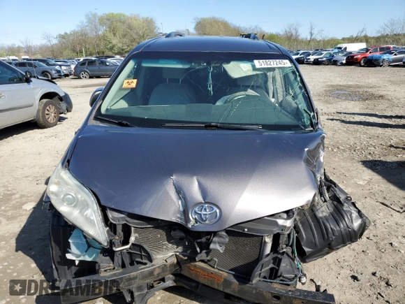 2014 Toyota Sienna LE AAS with VIN 5TDKK3DC4ES522918, listed as a Copart auction lot 51827245 with Not Provided miles and Salvage Title. Bid and sale history available at DreamBid. Image 5.