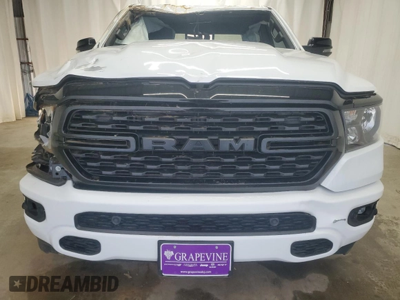 2024 Ram 1500 Lone Star with VIN 1C6SRFFTXRN124870, listed as a Copart auction lot 83383294 with 1,065 mi miles and Clean title. Bid and sale history available at DreamBid. Image 5.