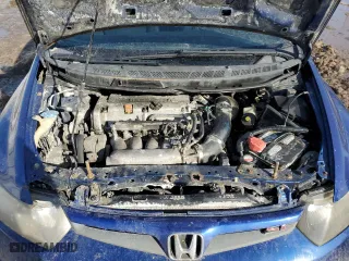 2008 Honda Civic Cpe Si with VIN 2HGFG21508H702565, listed as a Copart auction lot 46374445 with 234,027 mi miles and Salvage Title. Bid and sale history available at carsss.com. Image 11.