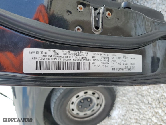 2010 Dodge Ram 1500 ST with VIN 1D7RB1GP2AS247204, listed as a Copart auction lot 89374195 with 159,526 mi miles and Salvage Title. Bid and sale history available at carsss.com. Image 12.