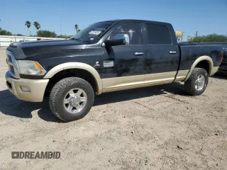 2011 Ram 2500 Laramie Longhorn with VIN 3D7UT2CLXBG604668, listed as a Copart auction lot 52128635 with 479,971 mi miles and Salvage title. Bid and sale history available at DreamBid. Image 1.