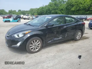 2015 Hyundai Elantra SE z VIN 5NPDH4AE1FH588739, wystawiony jako Copart lot #59515395 z przebiegiem 57 643 mil mil oraz Szkoda całkowita • Salvage title. Historia ofert i sprzedaży dostępna na DreamBid. Obrazek 1.