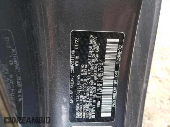 2022 Toyota GR86 Premium with VIN JF1ZNBF12N8753421, listed as a Copart auction lot 41547964 with 19,751 mi miles and Salvage Title. Bid and sale history available at carsss.com. Image 14.