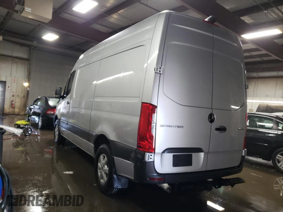 2024 Mercedes-Benz Sprinter with VIN W1Y4NBHY5RT167874, listed as a Copart auction lot 45601285 with 17,494 mi miles and Salvage Title. Bid and sale history available at DreamBid. Image 2.