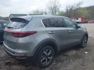2020 Kia Sportage LX with VIN KNDPMCAC6L7630193, listed as a IAAI auction lot 42073485 with 48,743 mi miles. Bid and sale history available at carsss.com. Image 4.
