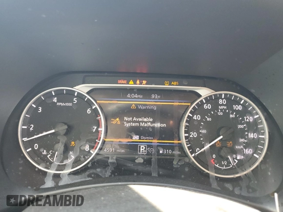2024 Nissan Sentra SR z VIN 3N1AB8DV9RY386846, wystawiony jako Copart lot #55141905 z przebiegiem 4 591 mil mil oraz Szkoda całkowita • Salvage title. Historia ofert i sprzedaży dostępna na DreamBid. Obrazek 9.