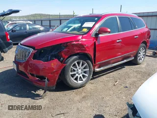 2014 Buick Enclave Leather with VIN 5GAKRBKDXEJ315434, listed as a IAAI auction lot 41971215 with 112,574 mi miles and . Bid and sale history available at carsss.com. Image 23.