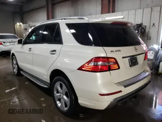 2015 Mercedes-Benz M 400 with VIN 4JGDA5GB0FA535623, listed as a Copart auction lot 45979705 with 115,592 mi miles and Salvage Title. Bid and sale history available at DreamBid. Image 2.
