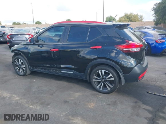 2019 Nissan Kicks SR with VIN 3N1CP5CU3KL511537, listed as a IAAI auction lot 41910349 with 35,395 mi miles. Bid and sale history available at carsss.com. Image 15.