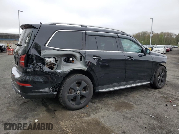 2019 Mercedes-Benz GLS 450 with VIN 4JGDF6EE2KB184299, listed as a Copart auction lot 52910754 with 72,737 mi miles and Salvage Title. Bid and sale history available at DreamBid. Image 3.
