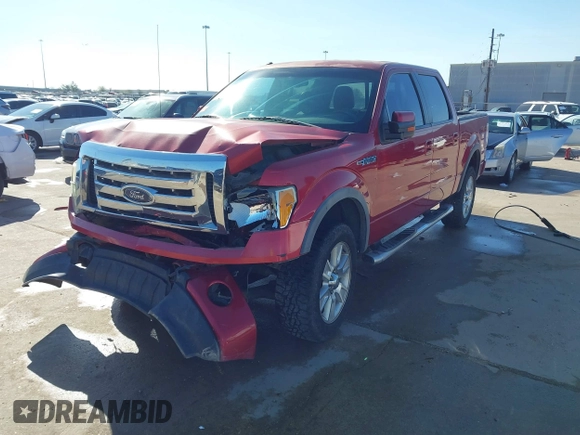 2010 Ford F-150 XL with VIN 1FTFW1EV9AKE30702, listed as a IAAI auction lot 41761578 with 177,281 mi miles. Bid and sale history available at carsss.com. Image 2.