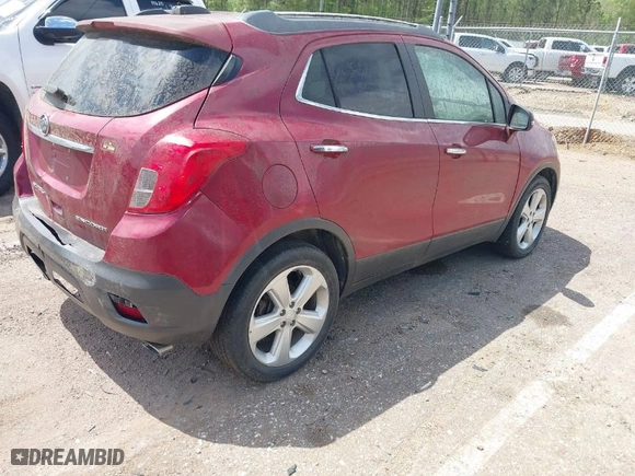 2015 Buick Encore Convenience with VIN KL4CJBSB4FB128219, listed as a IAAI auction lot 41953888 with 223,285 mi miles. Bid and sale history available at carsss.com. Image 4.