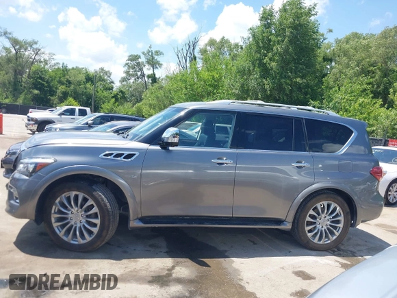 2016 Infiniti QX80 with VIN JN8AZ2NC4G9401117, listed as a IAAI auction lot 42591693 with 141,270 mi miles and . Bid and sale history available at DreamBid. Image 14.