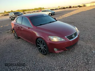 2008 Lexus IS 250 with VIN JTHCK262X82027460, listed as a Copart auction lot 54440545 with 184,189 mi miles and Salvage title. Bid and sale history available at DreamBid. Image 4.
