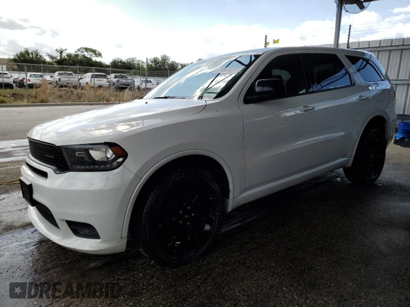 2019 Dodge Durango GT z VIN 1C4RDJDG3KC633277, wystawiony jako Copart lot #53797745 z przebiegiem 119 951 mil mil oraz Czysty tytuł • Clean title. Historia ofert i sprzedaży dostępna na DreamBid. Obrazek 1.