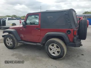 2011 Jeep Wrangler Sport with VIN 1J4AA2D16BL528721, listed as a Copart auction lot 54829625 with 80,771 mi miles and Non Repairable. Bid and sale history available at carsss.com. Image 2.