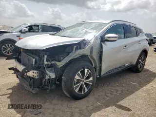 2023 Nissan Murano SV with VIN 5N1AZ2BJXPC112112, listed as a Copart auction lot 62757845 with 50,195 mi miles and Salvage title. Bid and sale history available at DreamBid. Image 1.