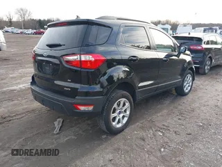 2022 Ford EcoSport SE with VIN MAJ6S3GL8NC457561, listed as a IAAI auction lot 41534907 with 24,251 mi miles and . Bid and sale history available at DreamBid. Image 4.